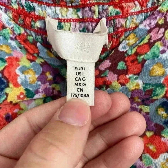 Floral Print H&M Top - Picture 4 of 6